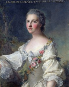Louise-Henriette-Gabrielle de Lorraine, Princess of Turenne and Duchess of Bouillon, 1746
